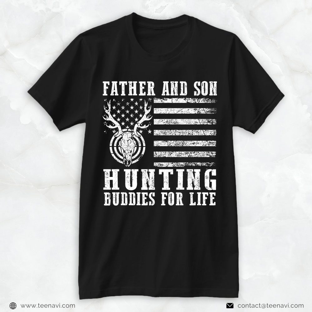 Hunting Dad Shirt, Father And Son Hunting Buddies For LifeShirt
