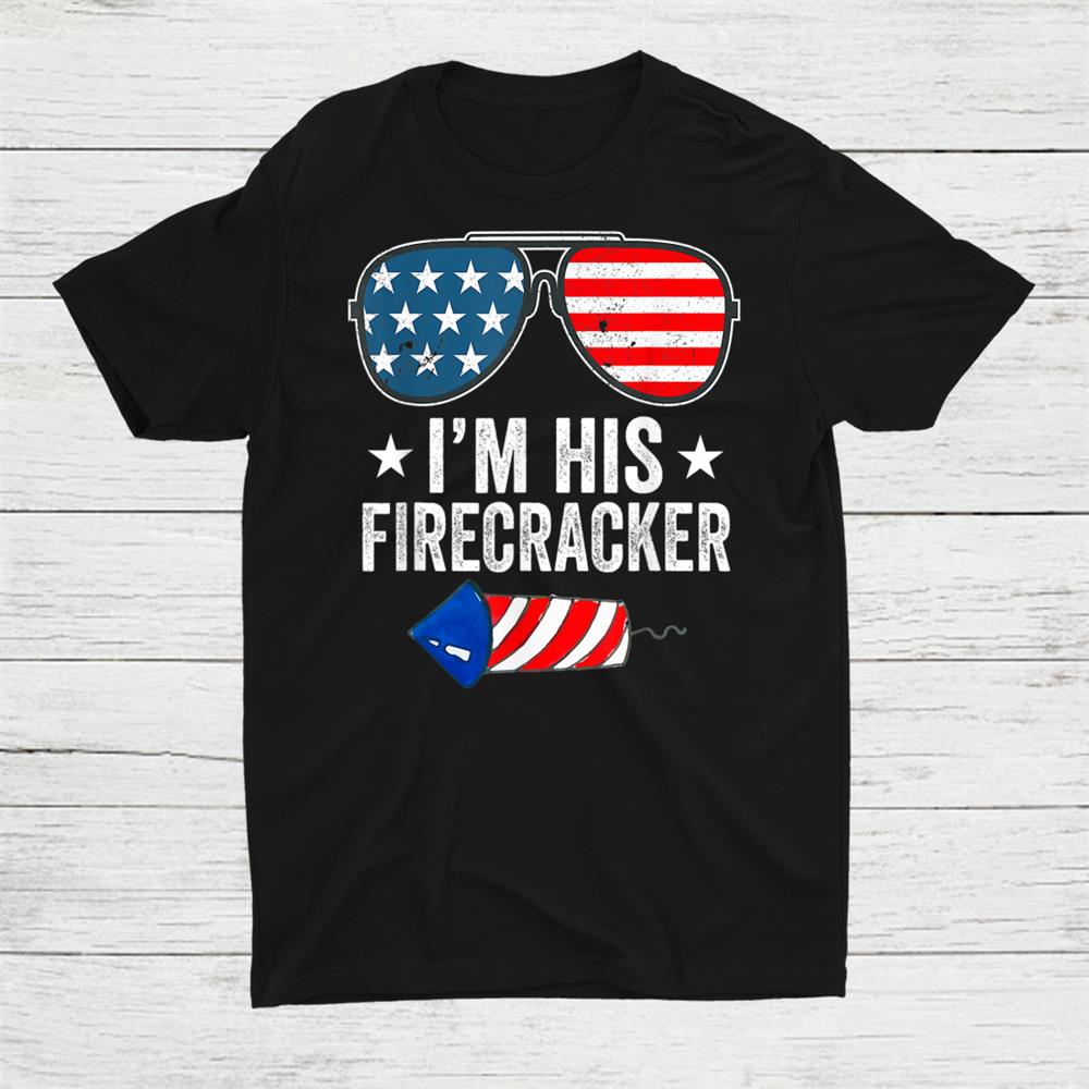 I'm His Firecracker Cute 4th Of July Matching Couple Shirt