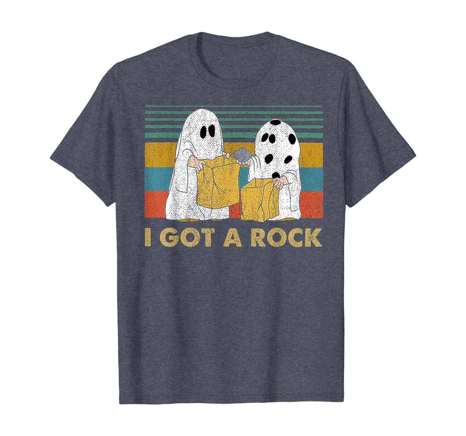 I Got A Rock Funny Ghosh Trick Or Treat Halloween T-Shirt Hoodies