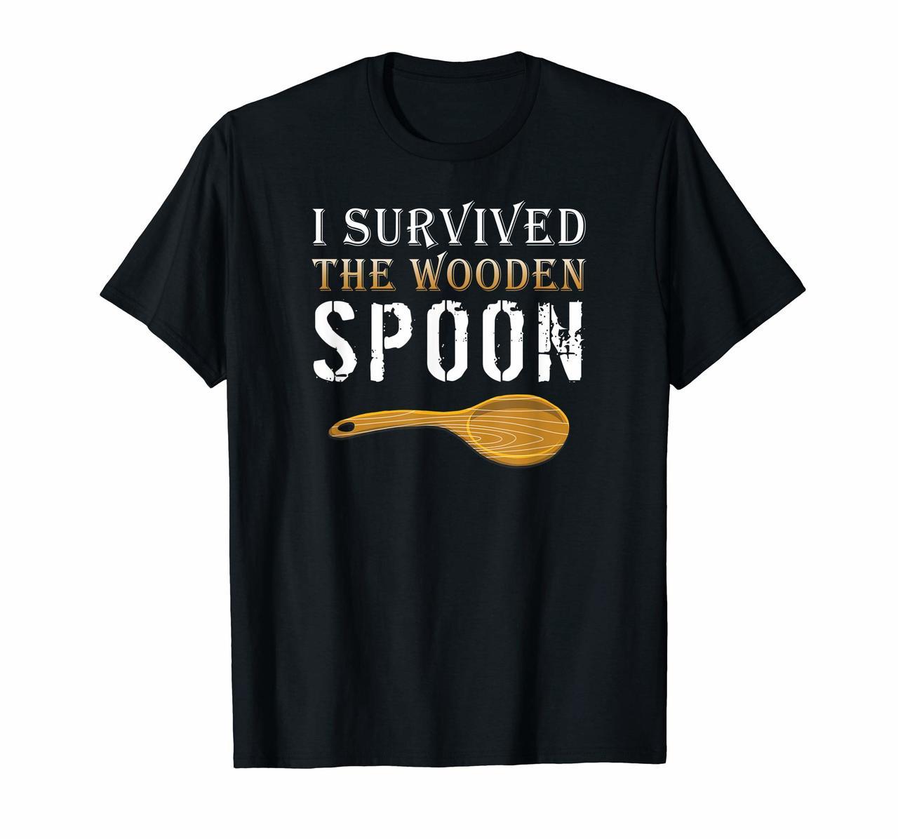 I Survived The Wooden Spoon T-Shirt - Spoon Survivor Tee Hoodies
