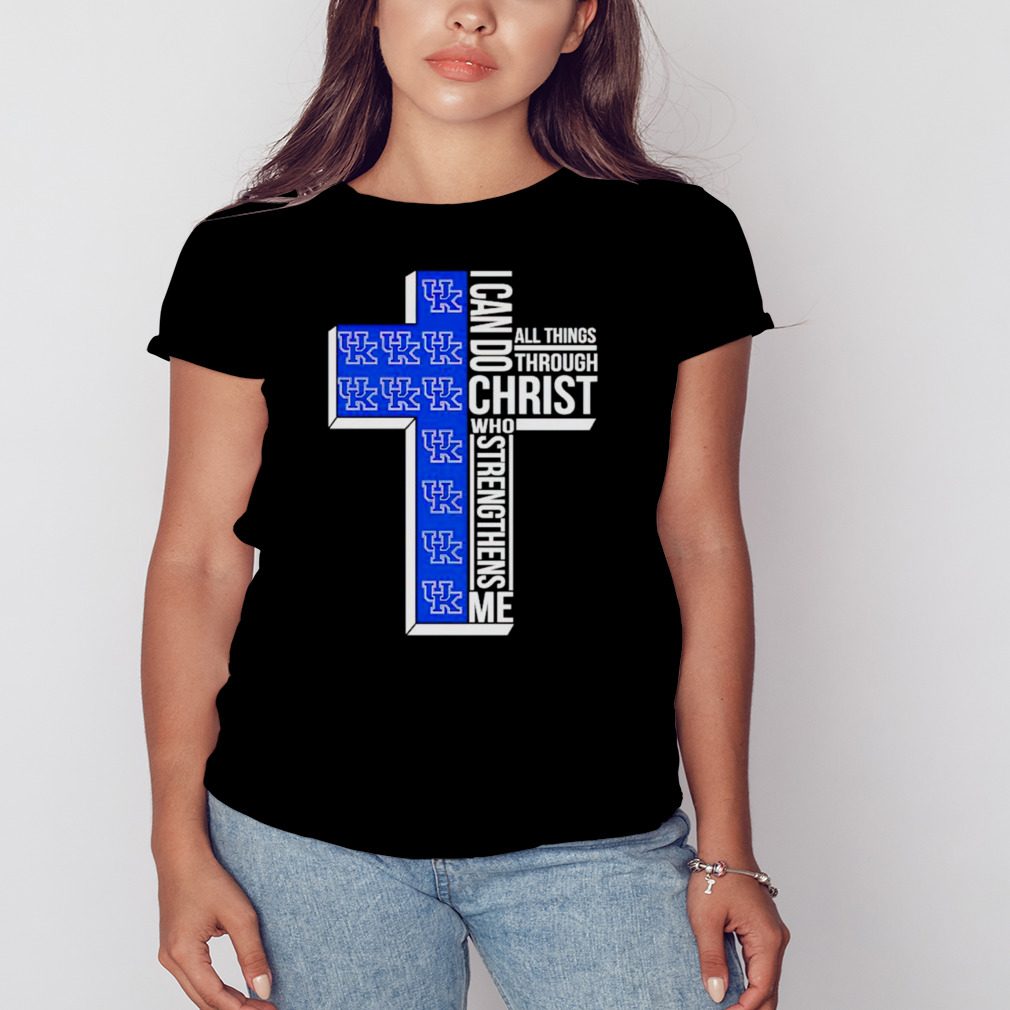 kentucky Wildcats I can do all things through Christ shirt