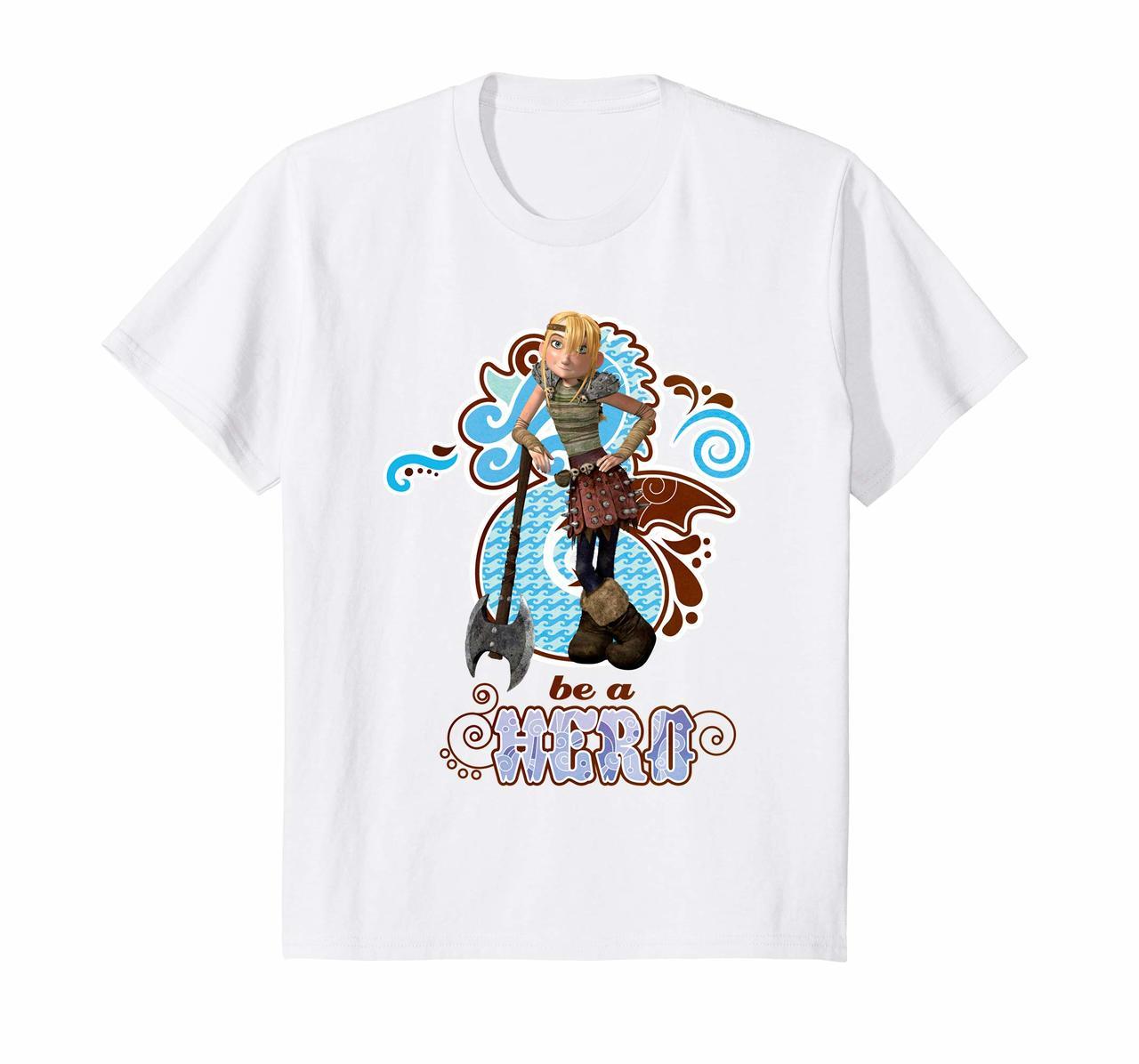 Kids DreamWorks Dragons Be a Hero Atrid T-Shirt Hoodies
