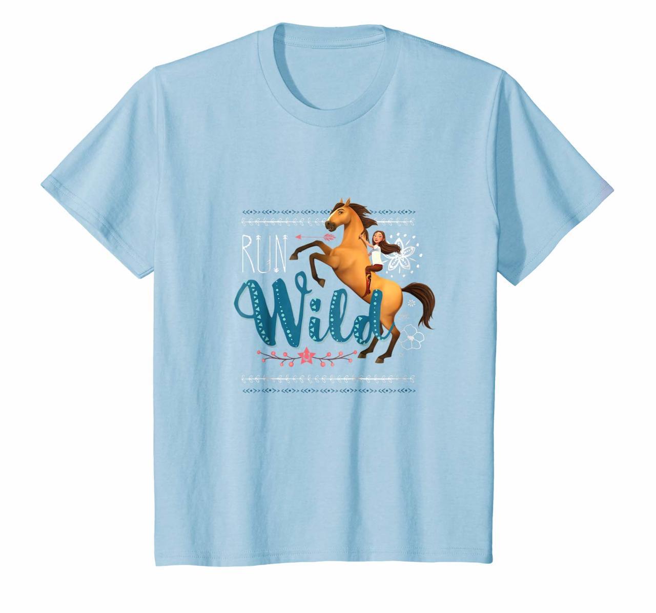 Kids DreamWorks Spirit Riding Free - Run Wild Kids T-Shirt Hoodies