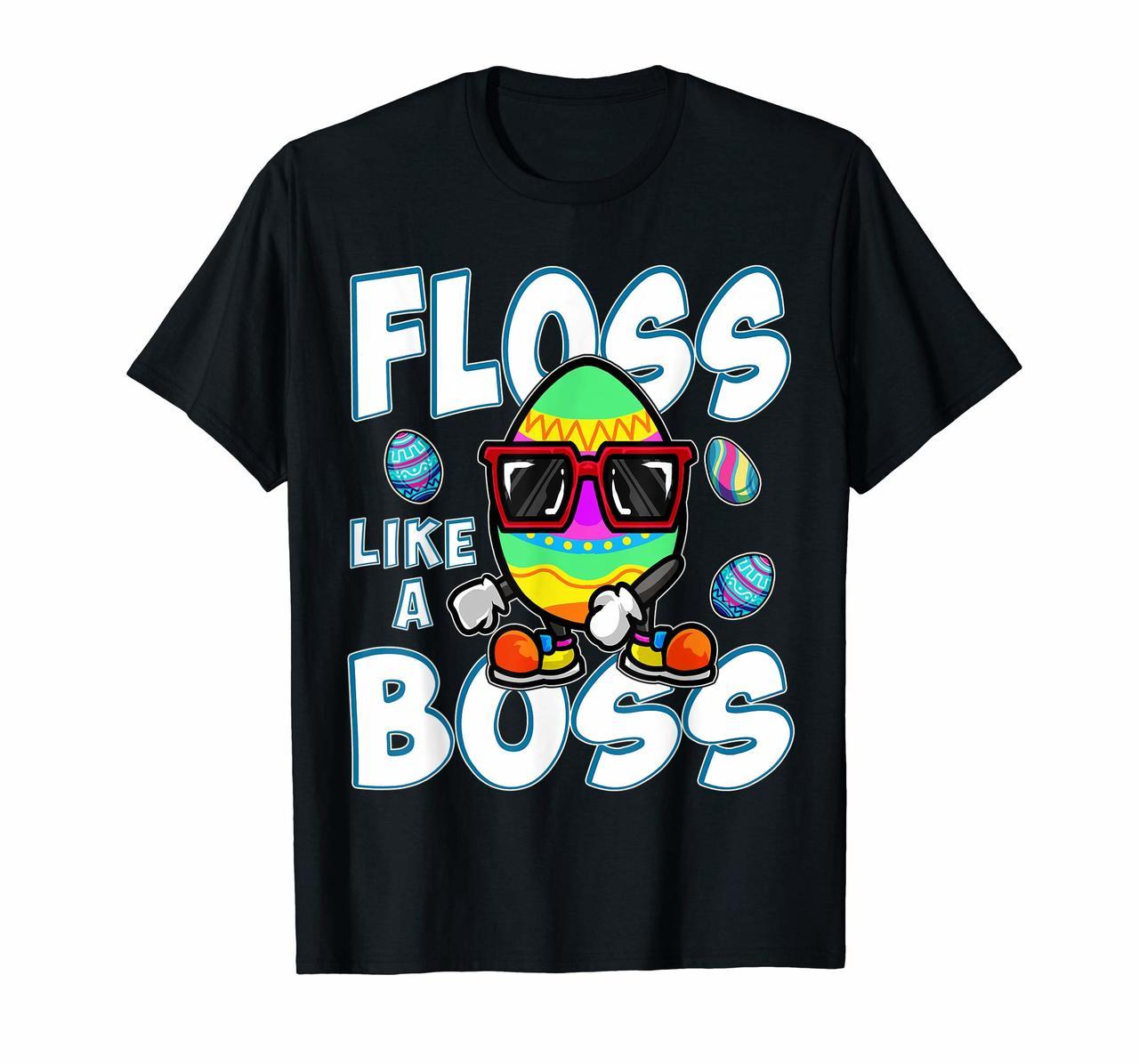 Kids Easter Bunny T Shirt Boys Girls Floss Like A Boss Egg Hoodies