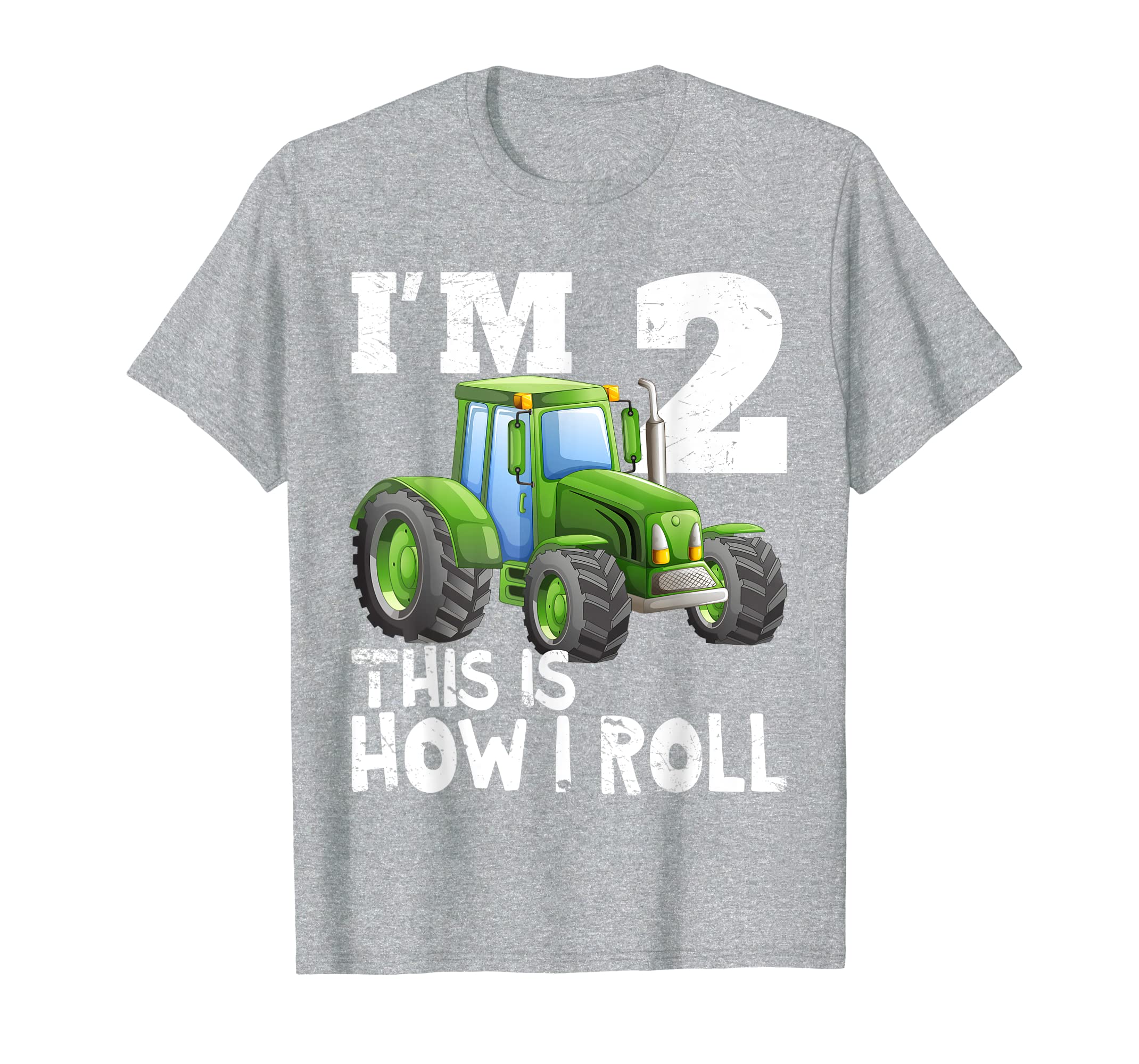Kids Farm Tractor 2nd Birthday Party Shirt Two Years Old Hoodies
