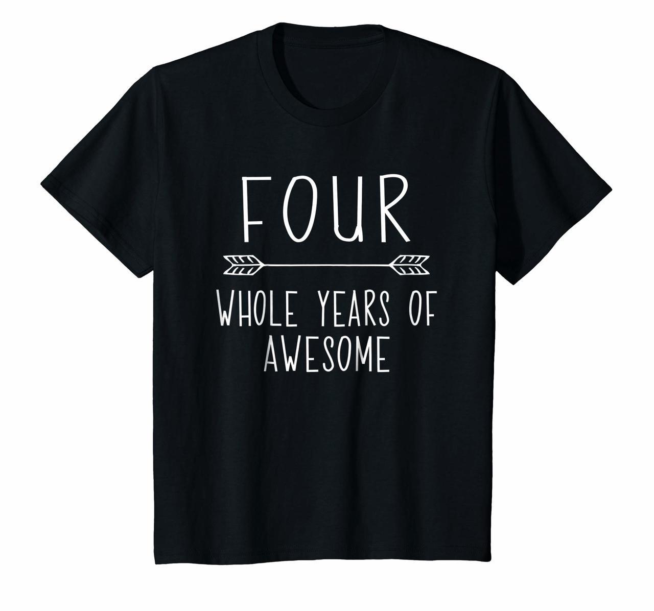 Kids Fourth Birthday Boy Shirt 4 Year Old Birthday Boy Outfit Hoodies