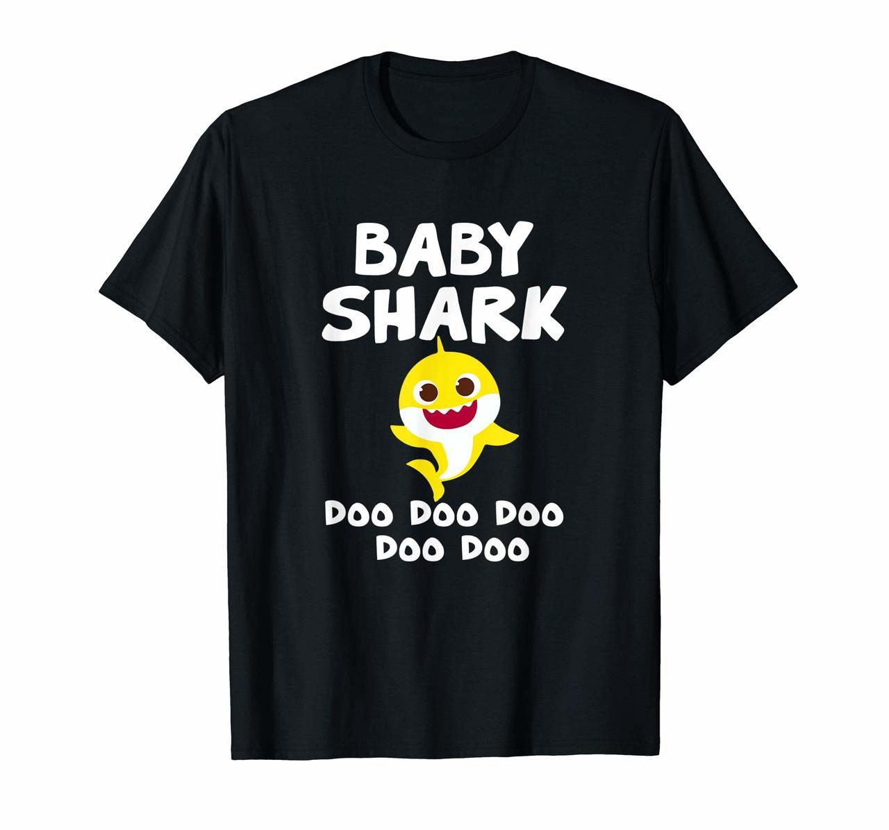 Kids Funny Baby Shark Doo doo doo T-shirt gift for Kids Boys Hoodies