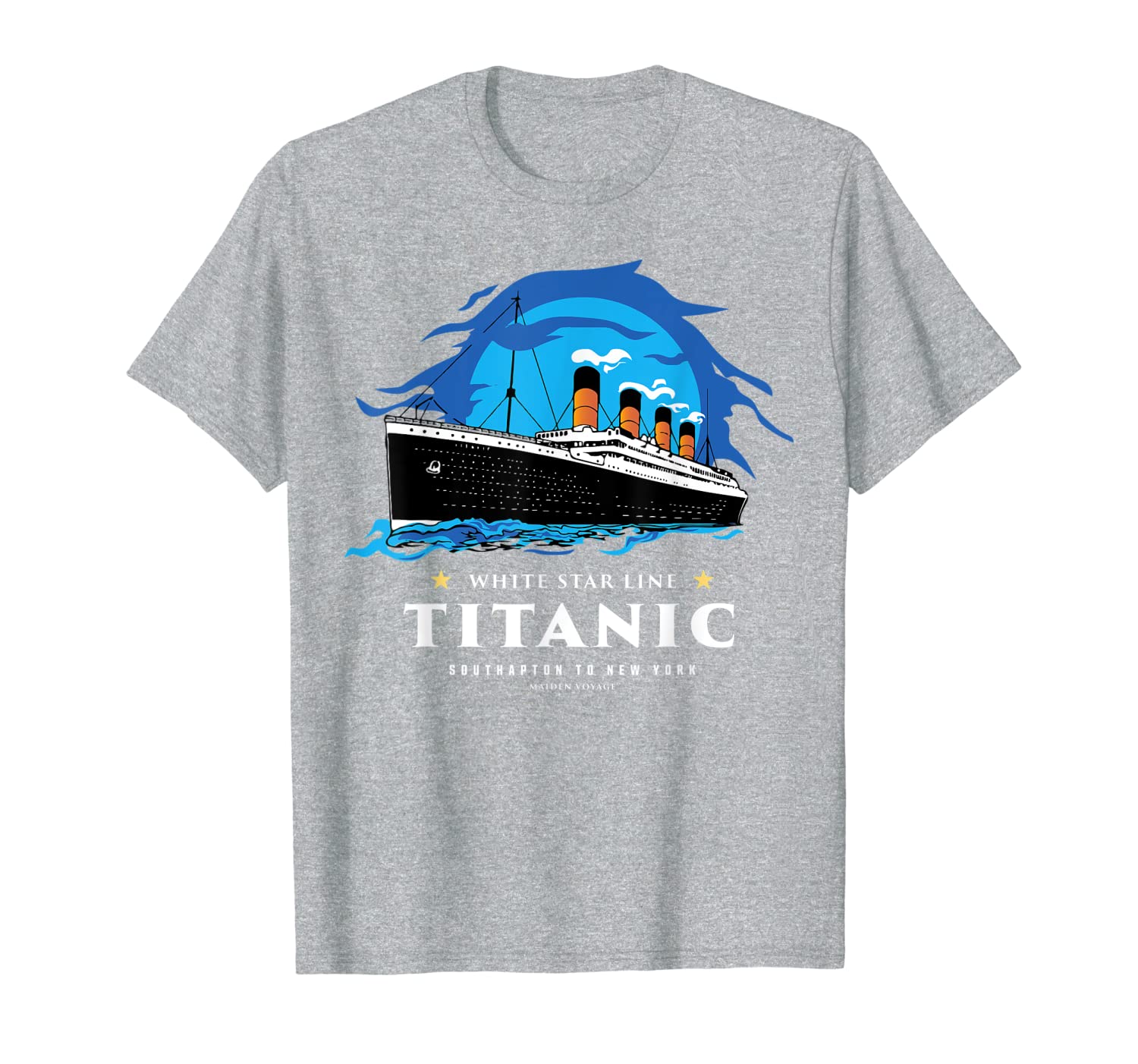 Kids Gift - RMS Titanic White Star line Maiden Voyage 1912 T-Shirt Hoodies