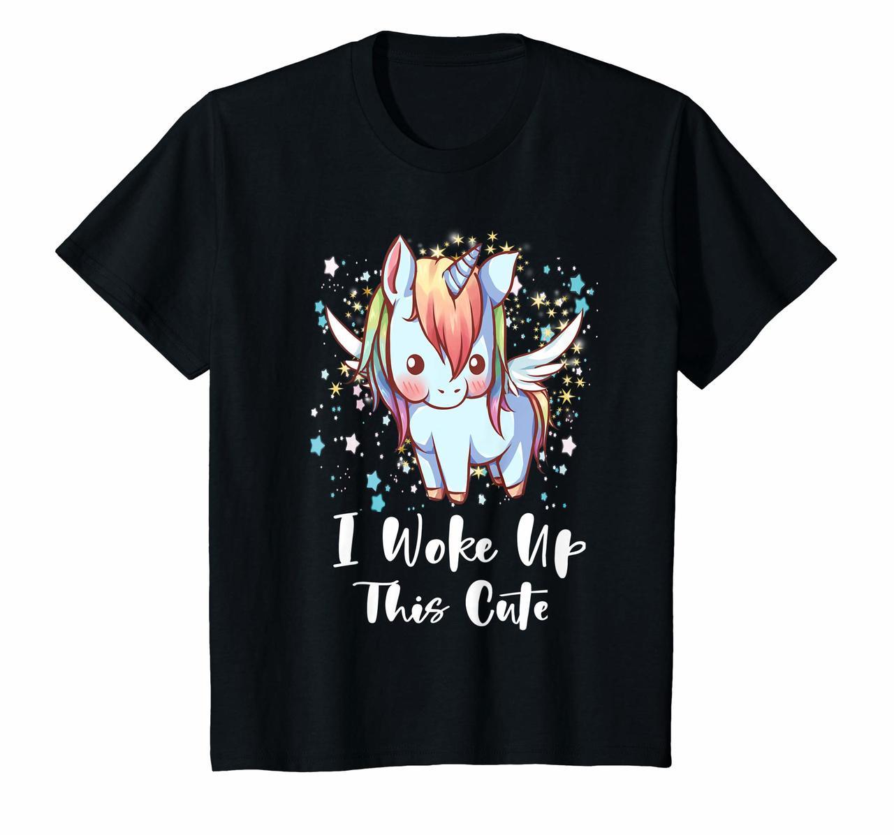 Kids I Woke Up This Cute Shirt Magical Unicorn Gifts For Girls Hoodies