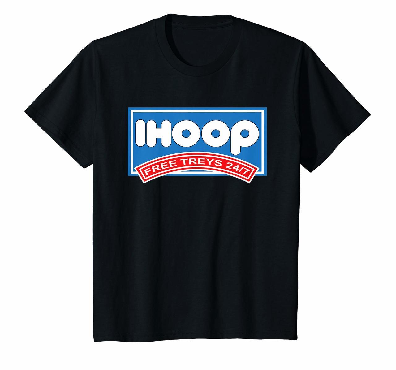 Kids Ihoop Youth Basketball T-Shirt - Free Treys 247 Hoodies