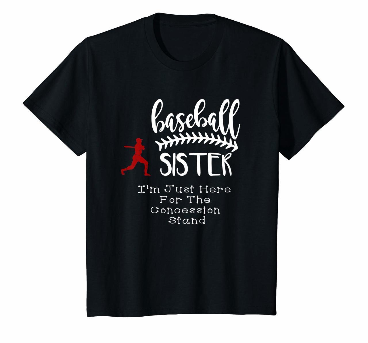 Kids Im Just Here For The Concession Stand Funny Shirt For Girls Hoodies