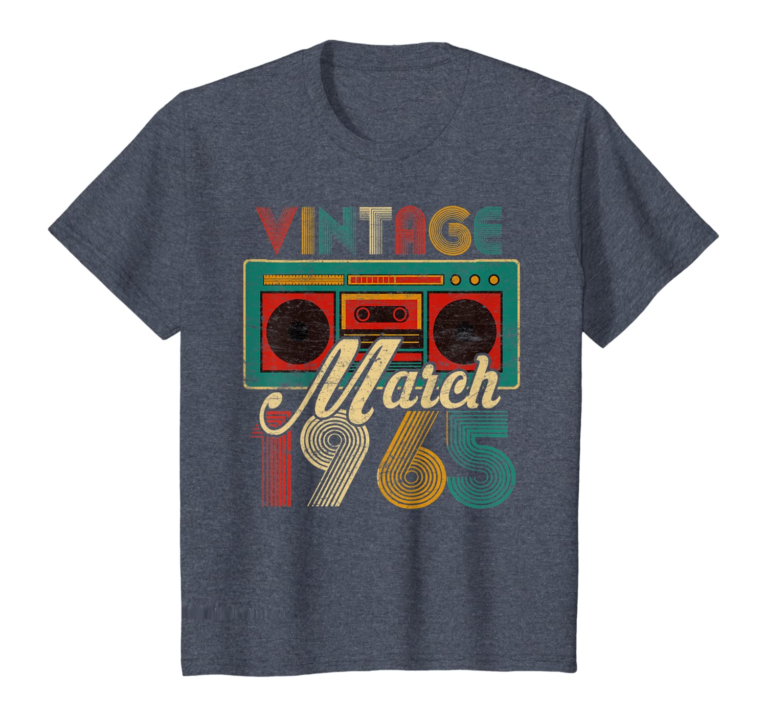 March 1965 Limited Edition Vintage Gifts 55th Birthday T-Shirt Hoodies