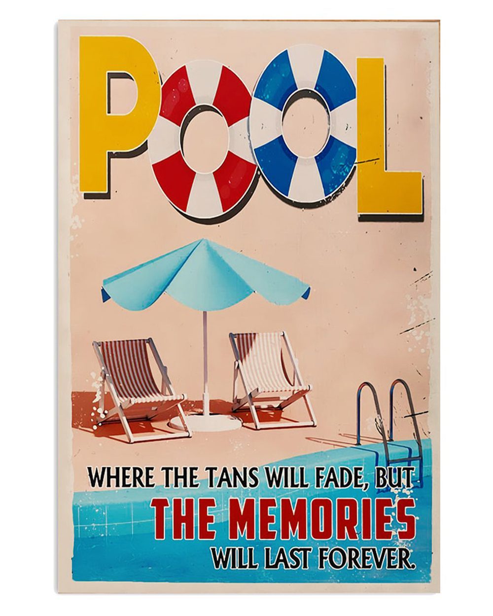 Memories Last Forever Gift For Swimmer Poster
