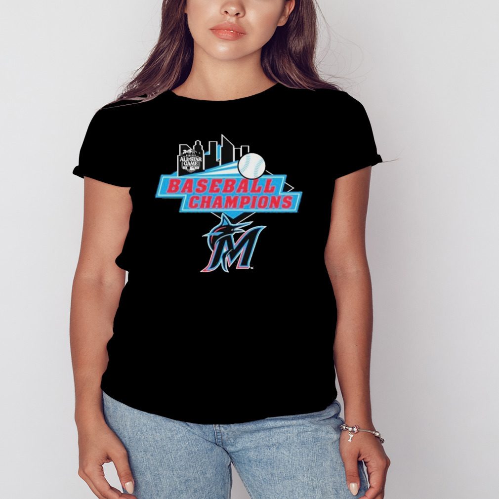 Miami Marlins Baseball Champions Seattle All Star Game 2023 Logo Shirt