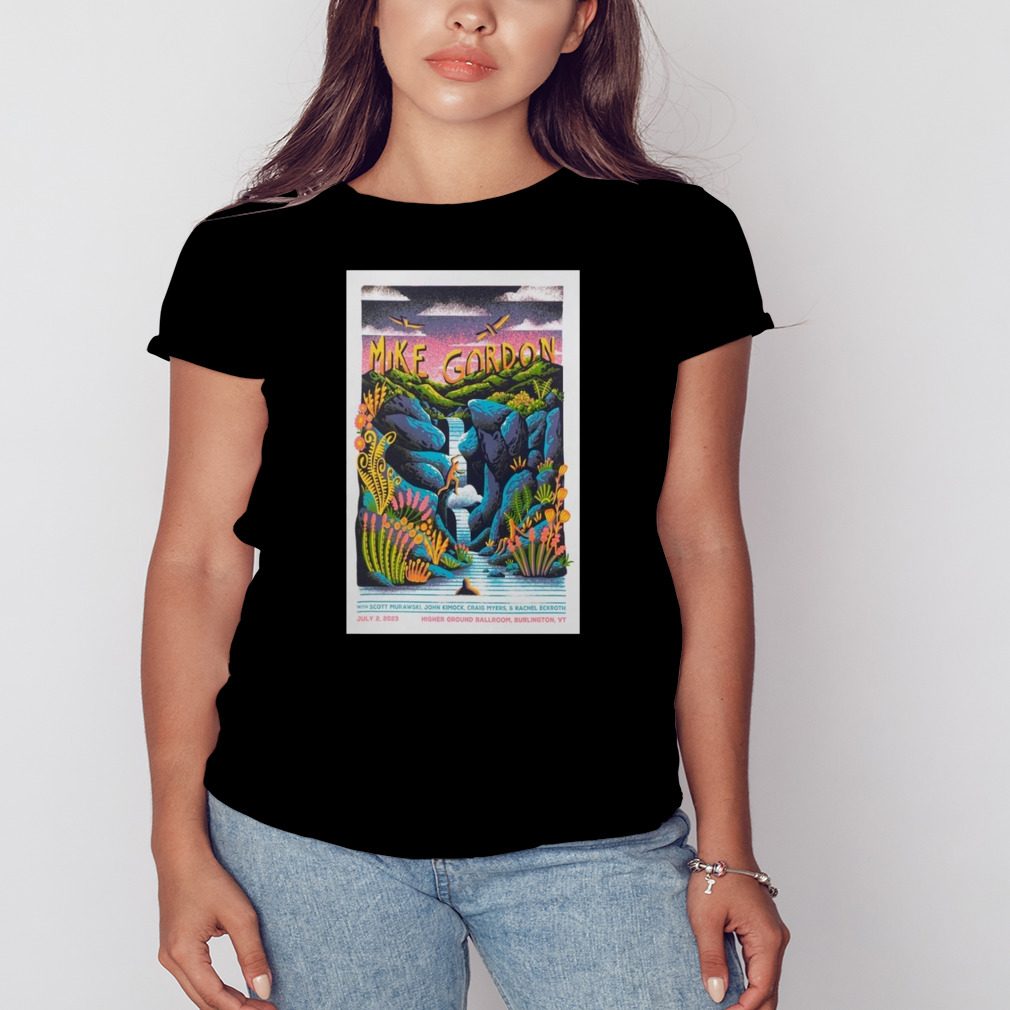 mike Gordon July 2 2023 Burlington VT Poster Shirt