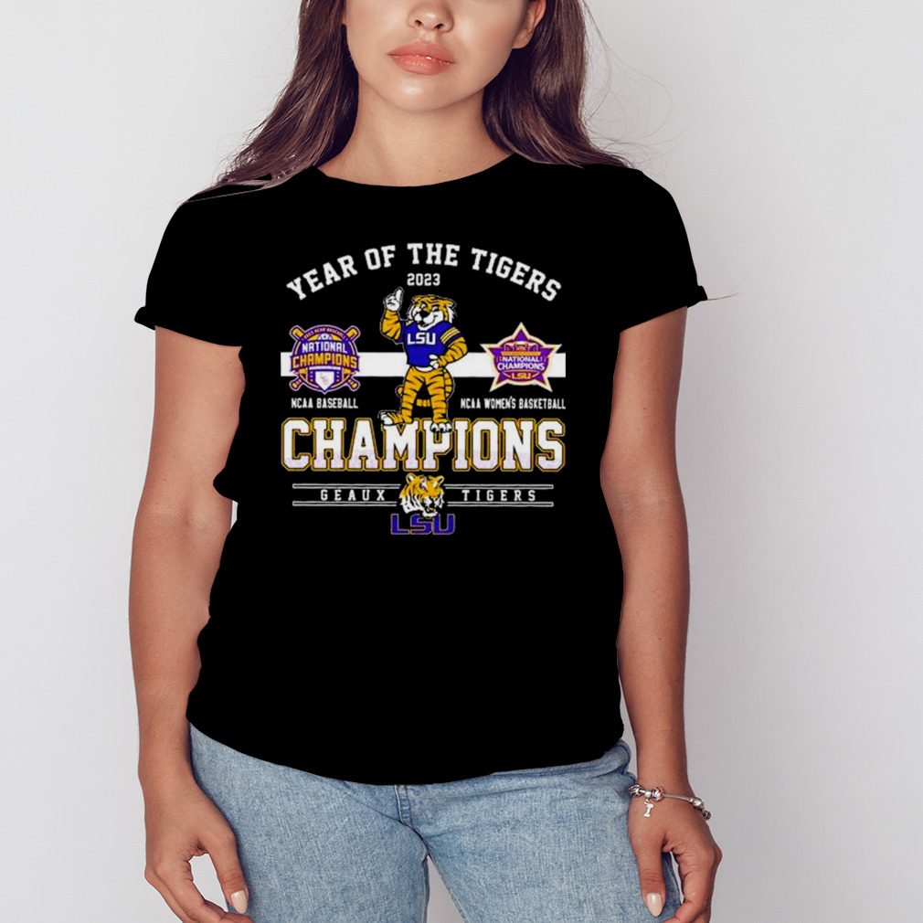 Mike the Tiger Year of the Tigers 2023 Champions Geaux Tigers shirt