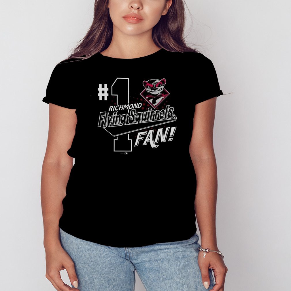 Milb Store Richmond Flying Squirrels Toddler #1 Fan Shirt