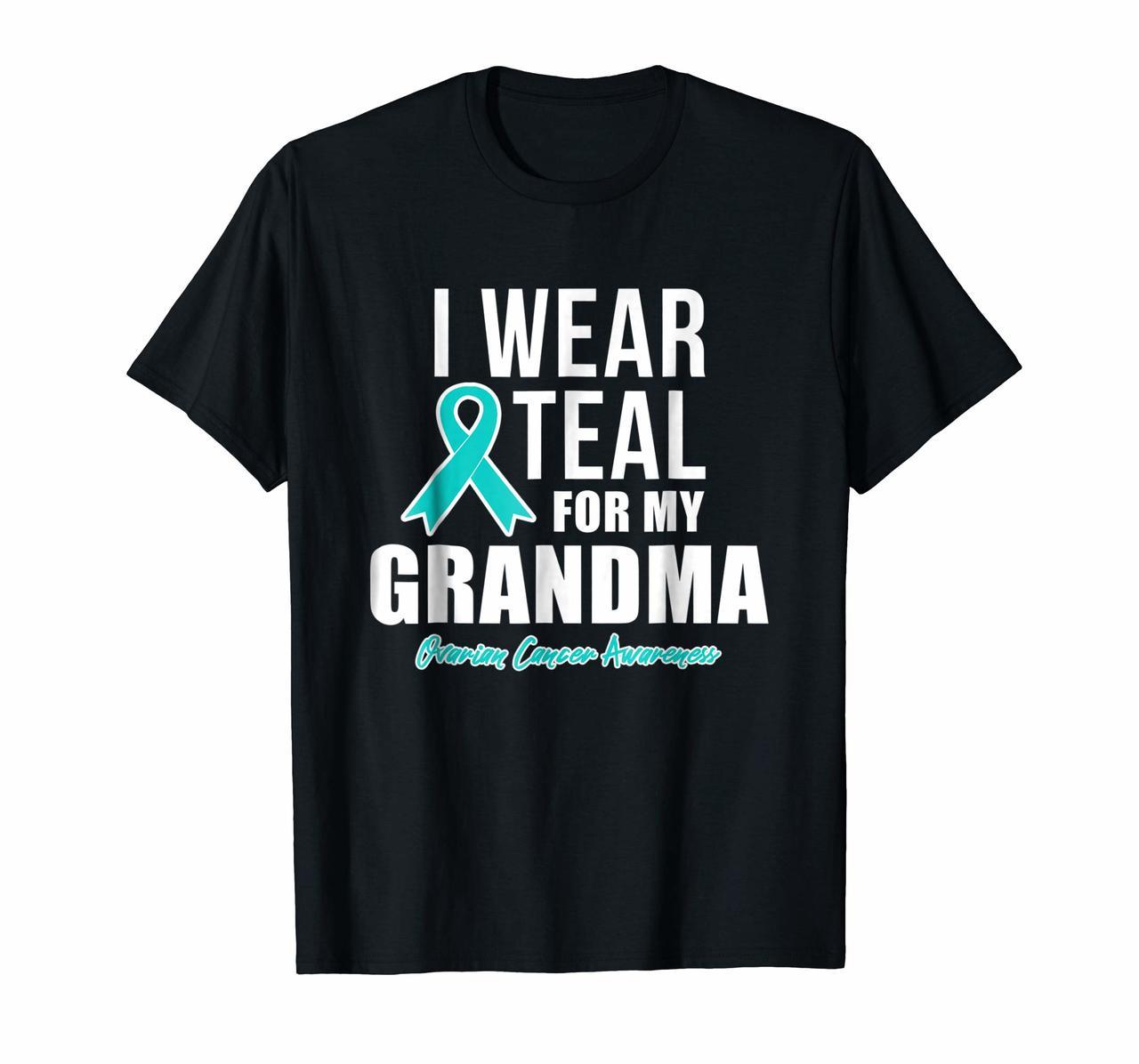 Ovarian Cancer Shirt for Women for Men - Grandma Hoodies