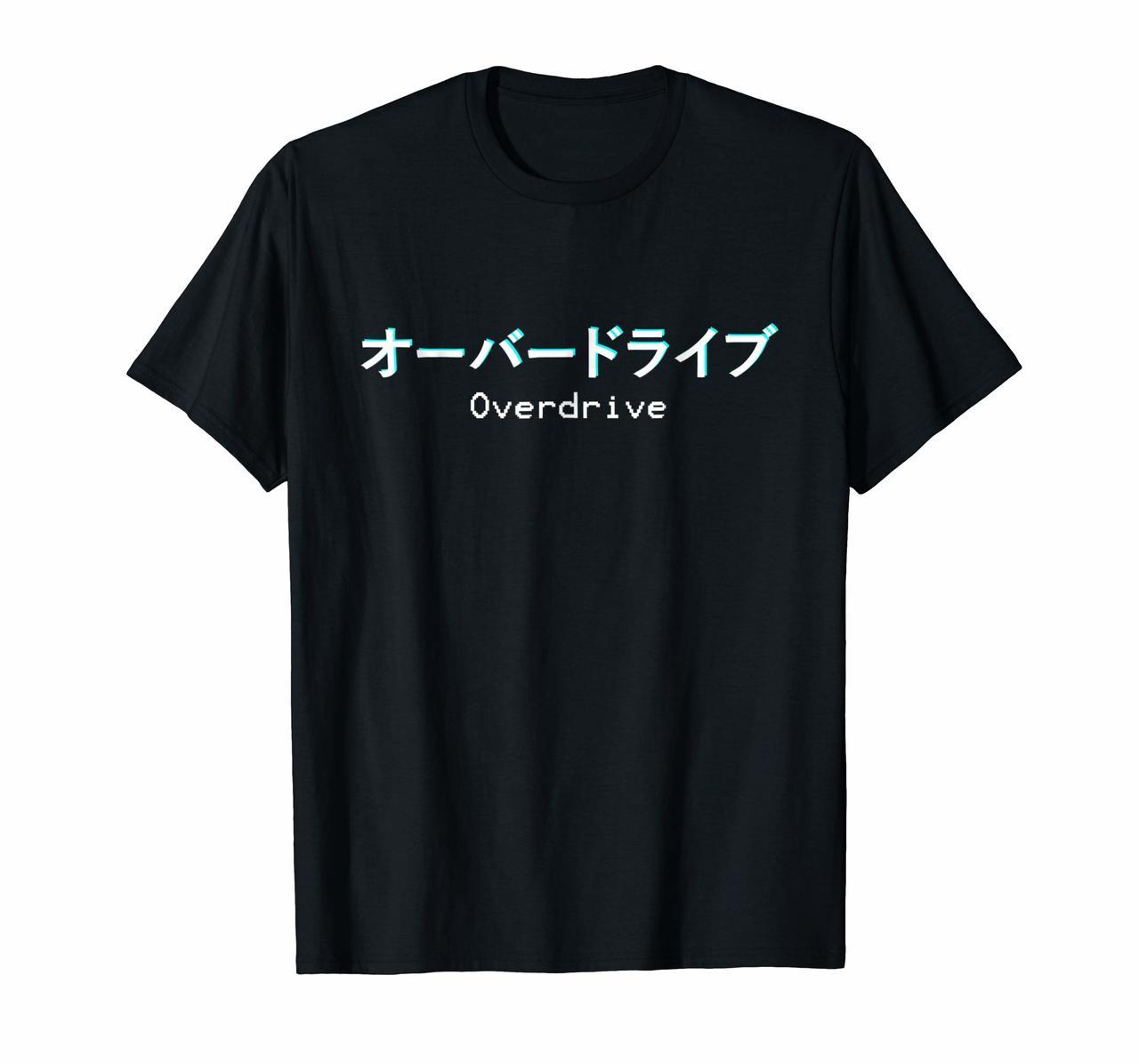 Overdrive in Japanese J-RPG Anime Manga Game Otaku T-Shirt Hoodies