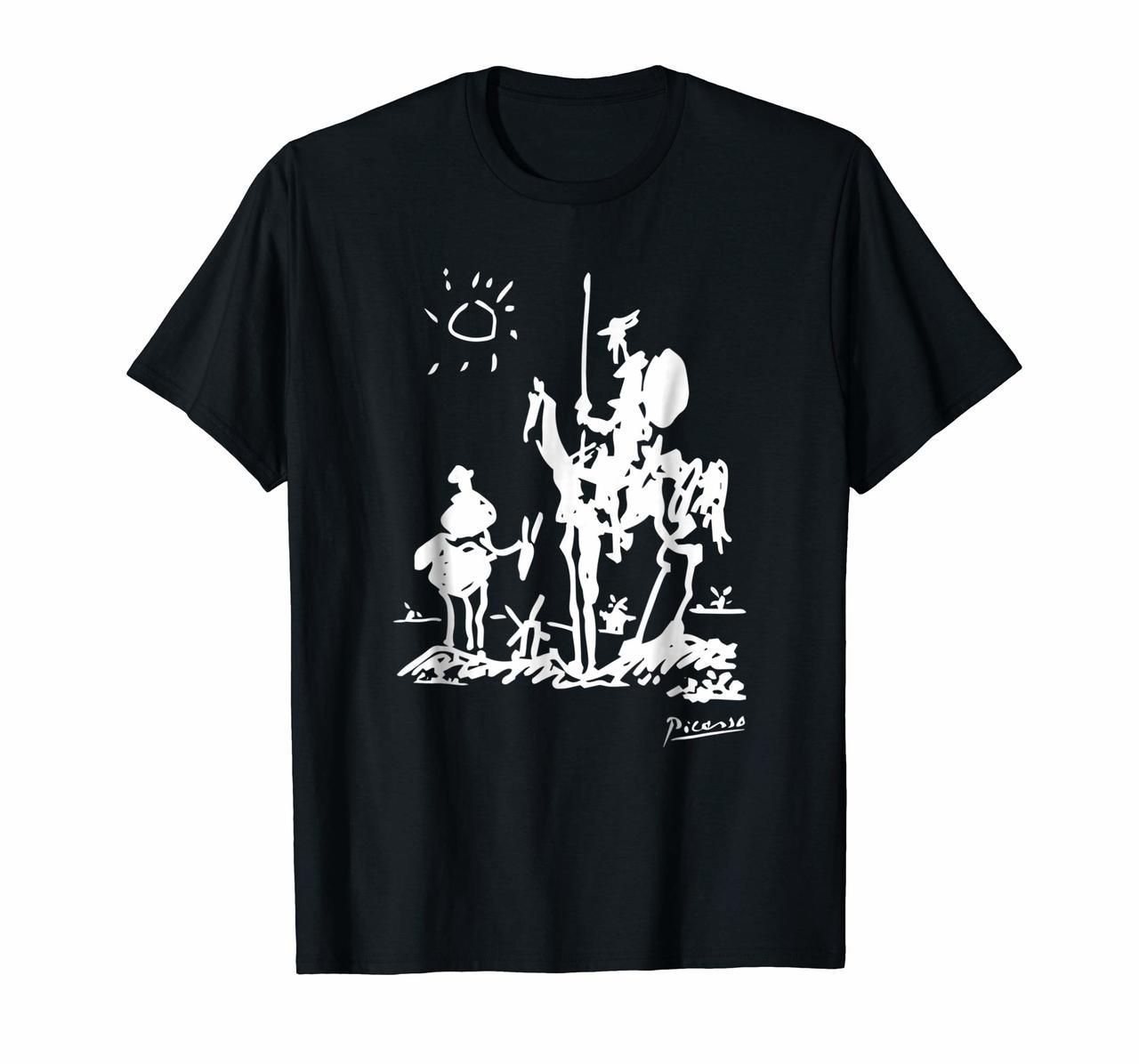 Pablo Picasso Don Quixote 1955 Artwork Shirt Reproduction Hoodies