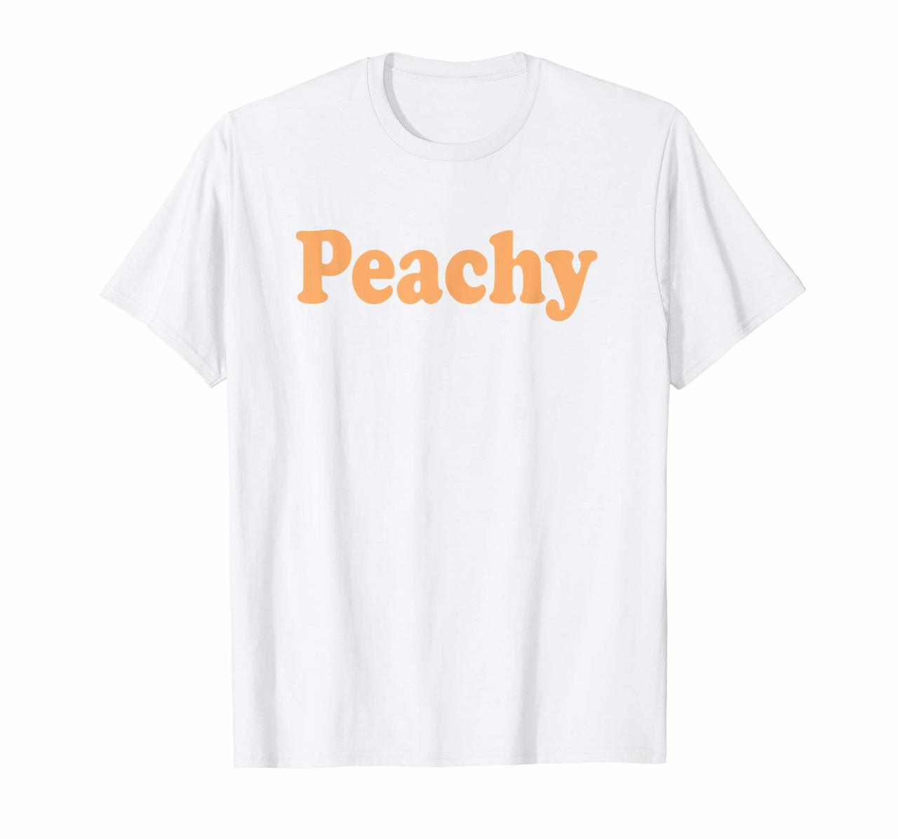 Peachy Vintage Retro 70s Style Peach Gift T-Shirt Hoodies