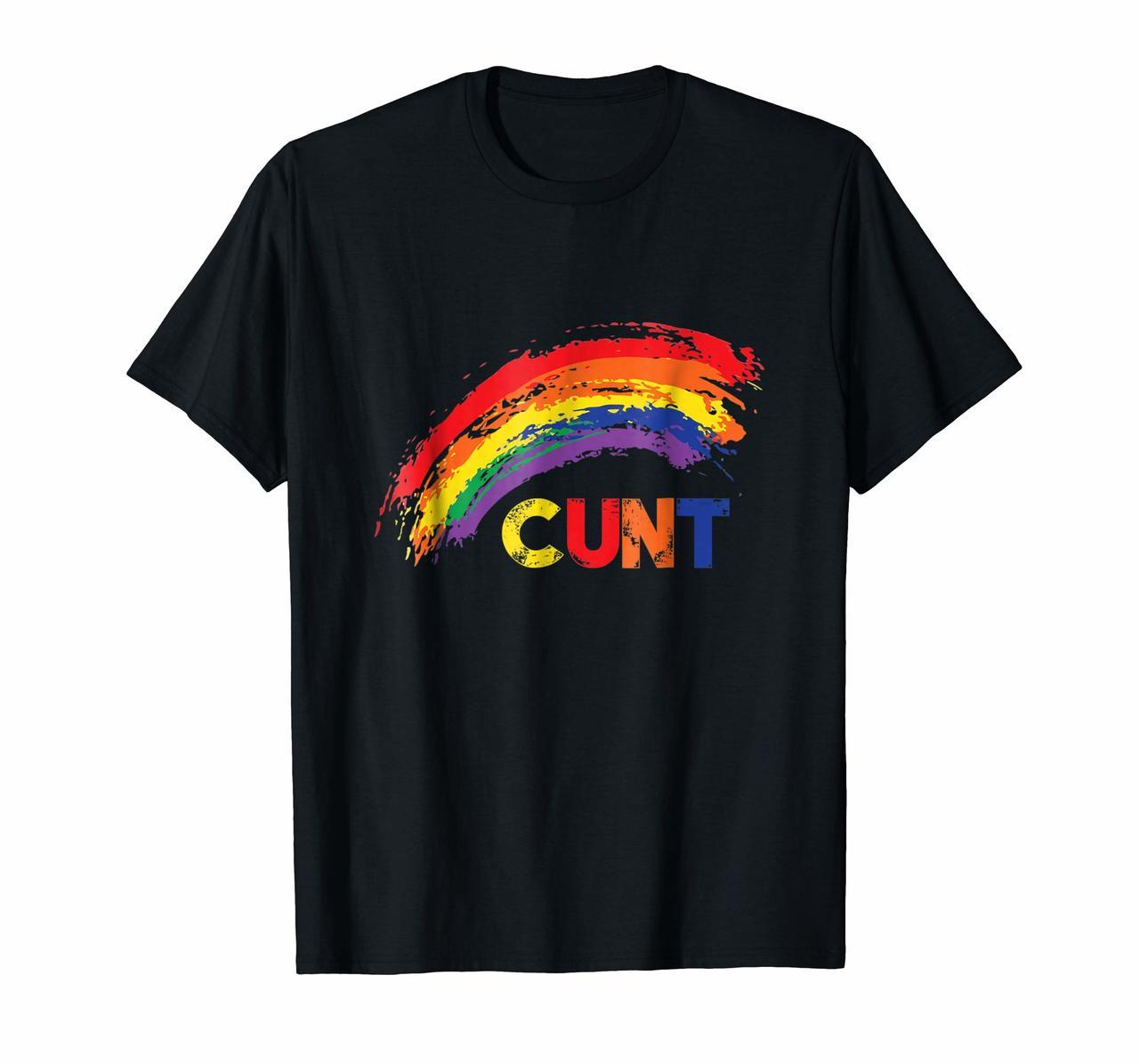 Profanity Shirts Cunt Rainbow Tees Cuss Swear Adult Gifts Hoodies