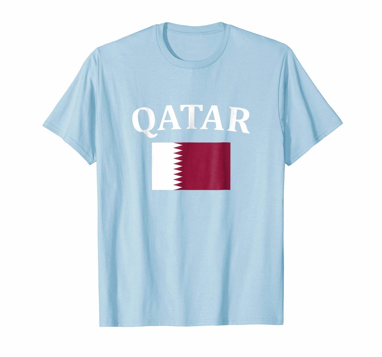 Qatari Pride Flag T-shirt Qatar Shirt Great Gift Tee Hoodies