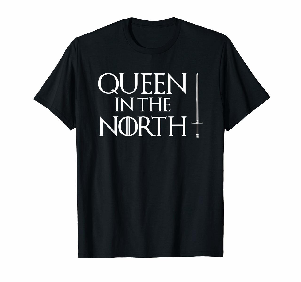 Queen In The North T-Shirt Easy Halloween Costume Top Tee Hoodies