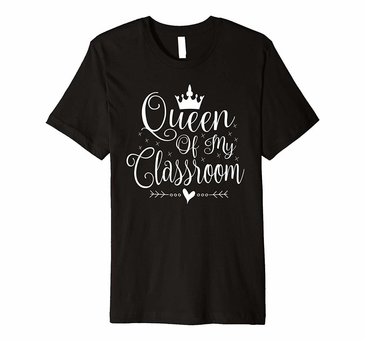 Queen Of My Classroom Teacher Back To School  Premium T-Shirt Hoodies