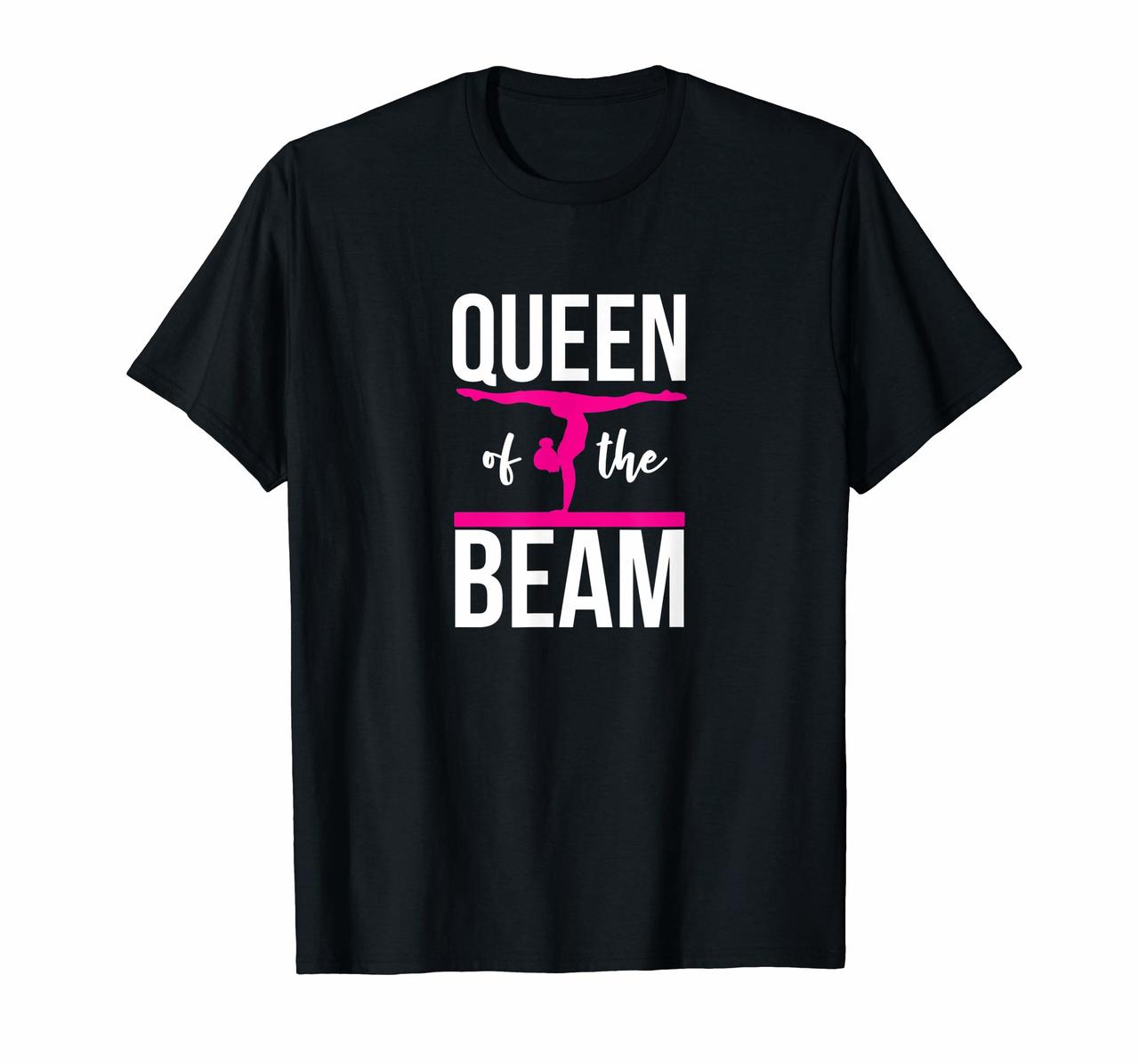 Queen of the Beam Gymnastics t-shirt handstand gymnast shir Hoodies