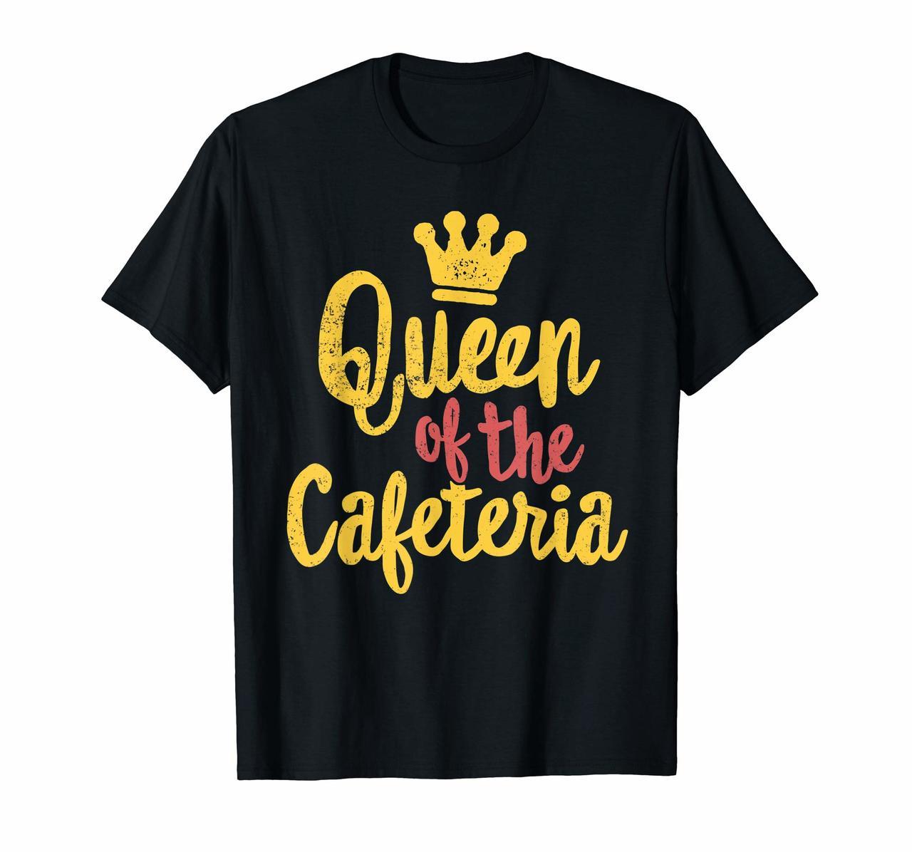 Queen Of The Cafeteria Crown Lunch Lady T-Shirt School Hoodies