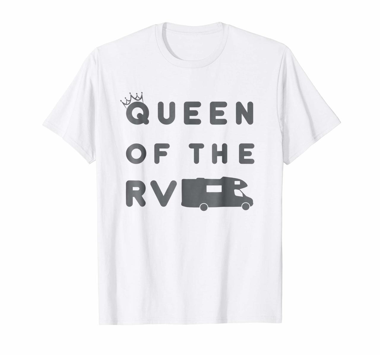 Queen of the RV Shirt Funny Camping Camper Vacation Gift Hoodies