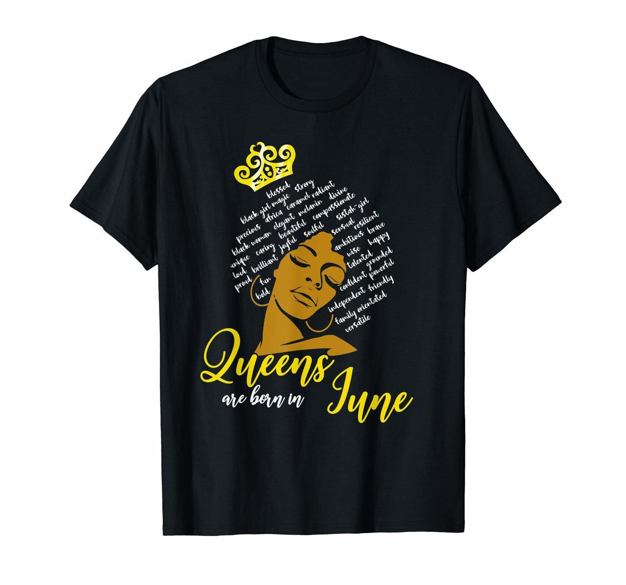 Queens are Born in June 10 reasons Shirt Gemini Cancer gift Hoodies