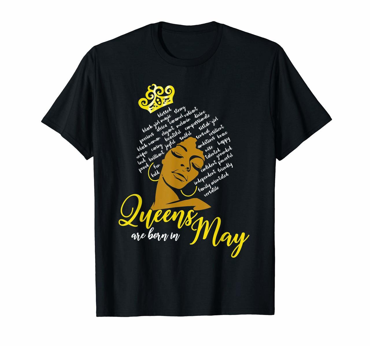 Queens Are Born In May Birthday Shirt For Women Hoodies