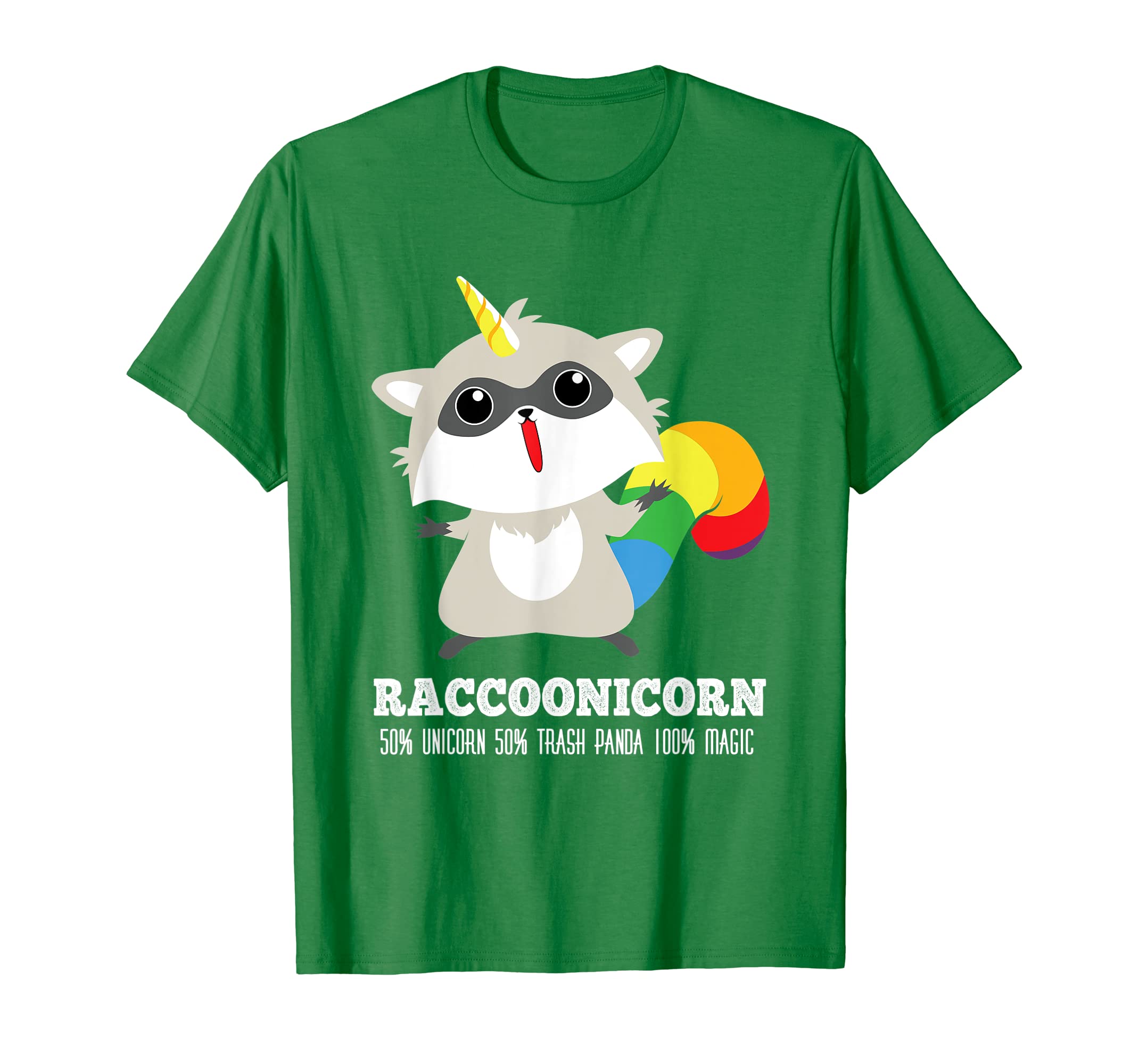 Racoonicorn T-Shirt Funny Trash Panda Raccoon Unicorn Shirt link Hoodies