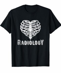 Radiology Tech Love T Shirt X-Ray Technologist Rib Cage Hoodies