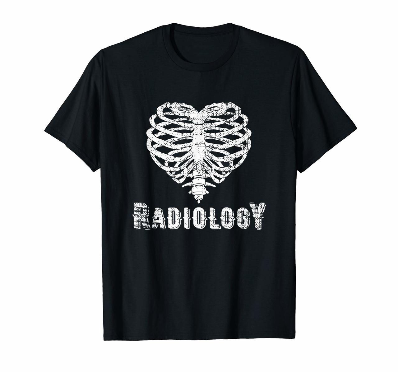 Radiology Tech Love T Shirt X-Ray Technologist Rib Cage Hoodies
