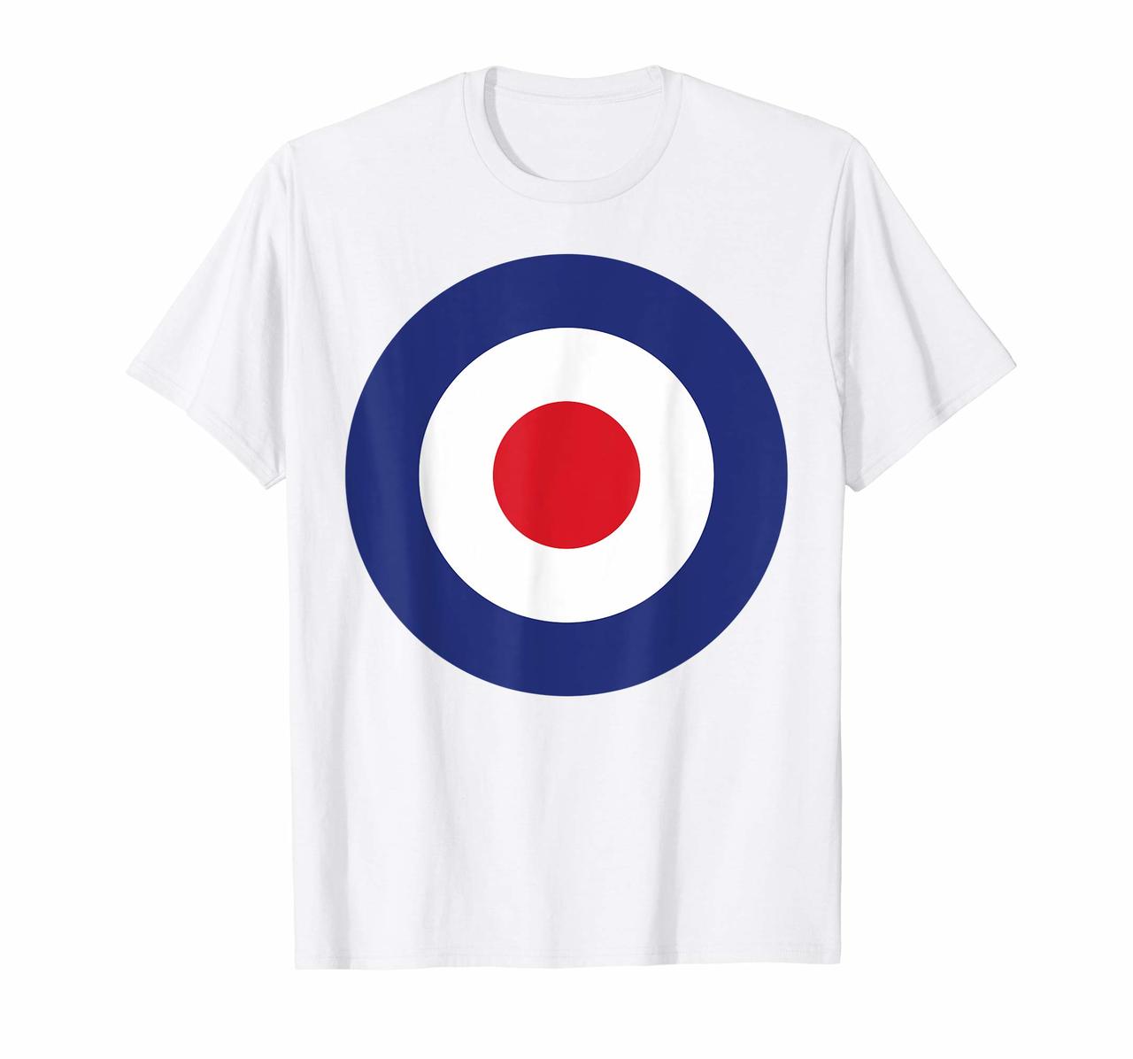 RAF Roundel British Target Logo Bullseye Pop Art  MOD Tee Hoodies