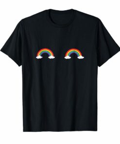 Rainbow boobs T-shirt Hoodies