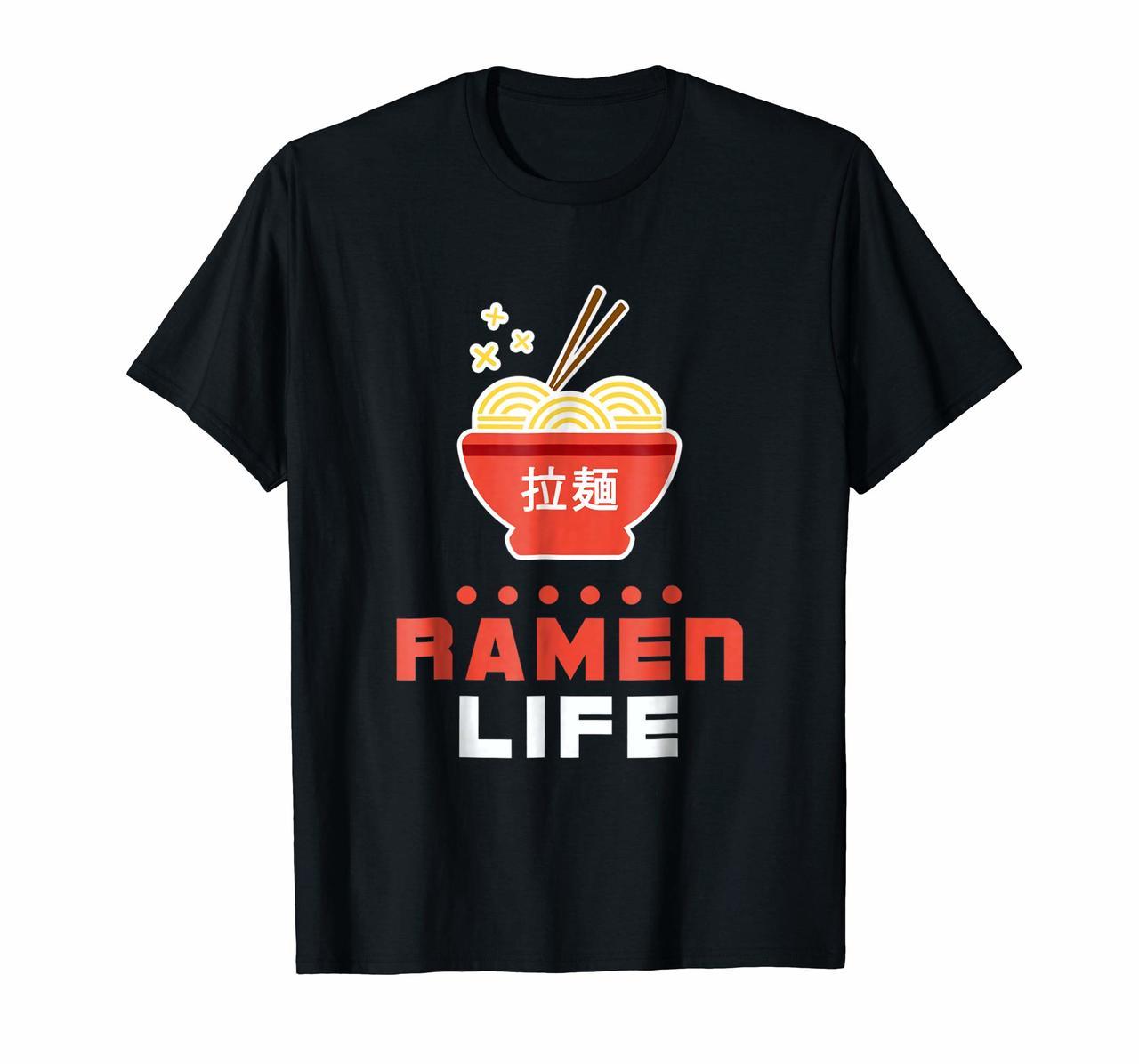 Ramen Life T Shirt Tasty Anime Noodle Bowl Student Hoodies