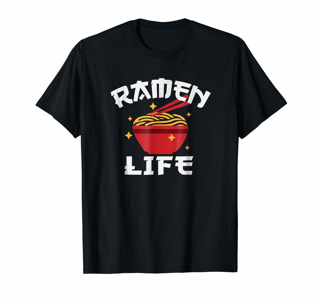Ramen Noodle T Shirt Anime Shirt Ramen Life Tshirt Hoodies