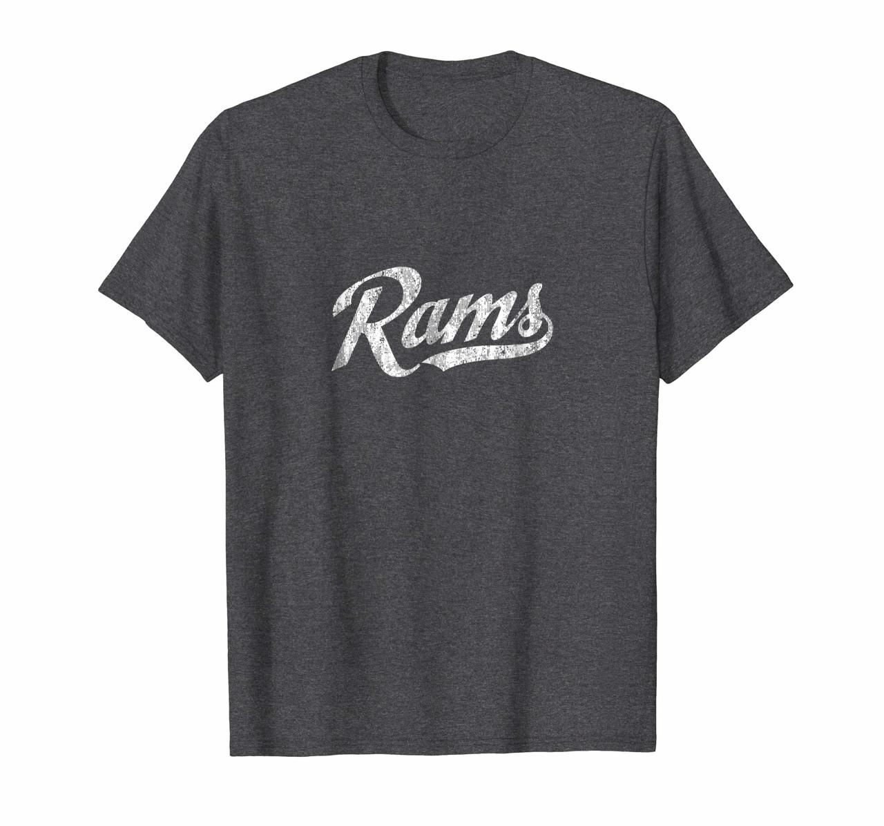 Rams Mascot T Shirt Vintage Sports Name Tee Design Hoodies