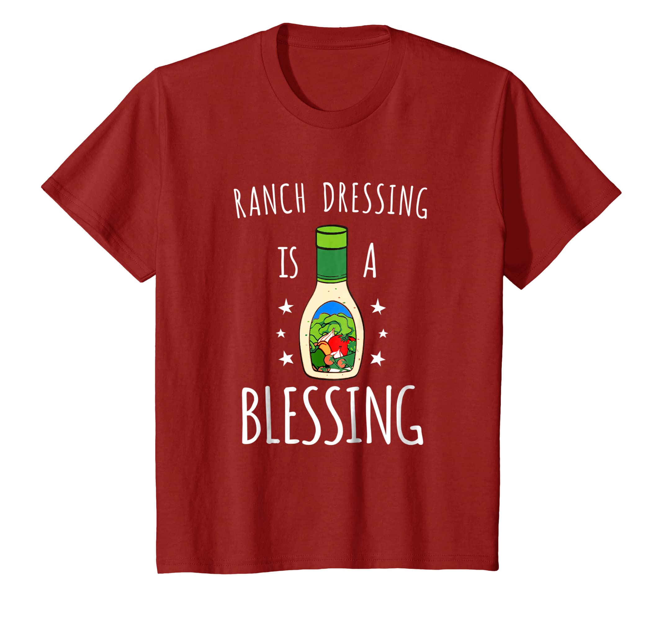 Ranch Dressing Is A Blessing Tshirt - Cool Vegetarian Vegan Hoodies