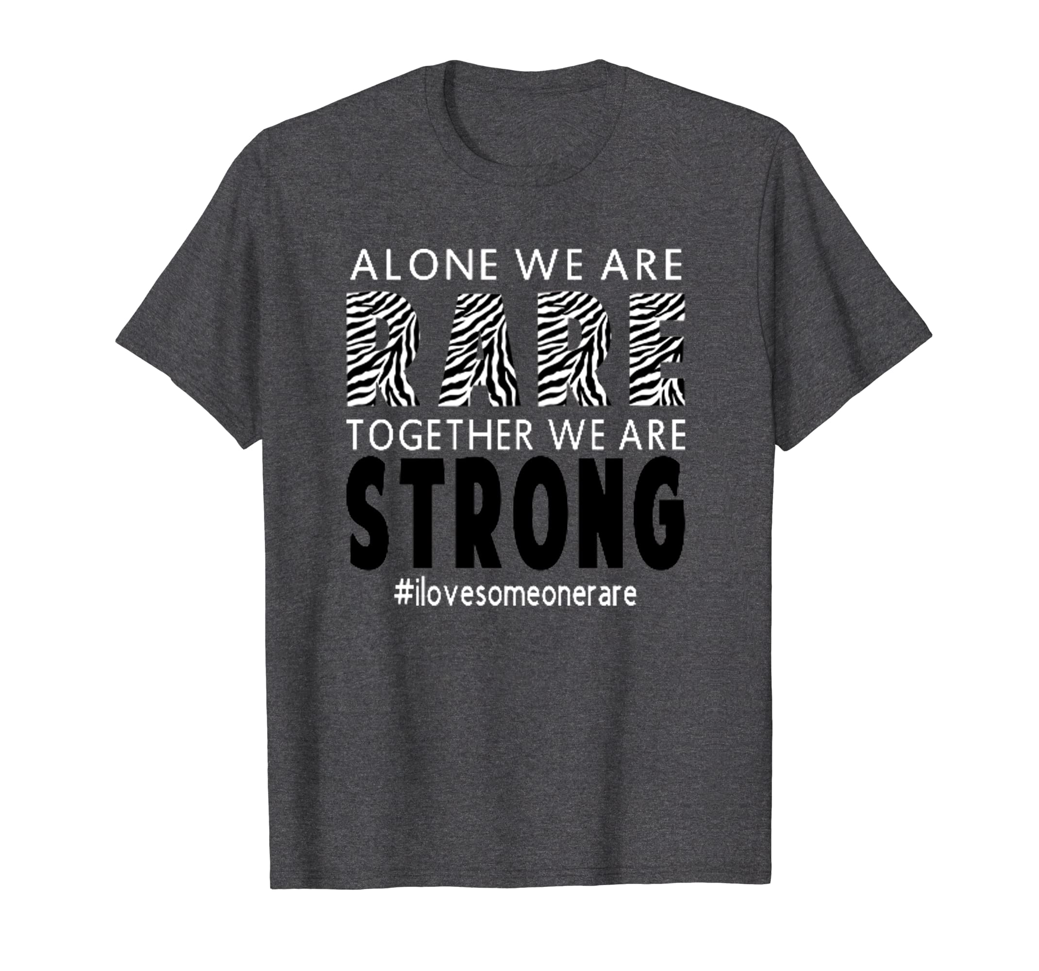 Rare Disease Zebra Print Strong Together T Shirt Share Hoodies