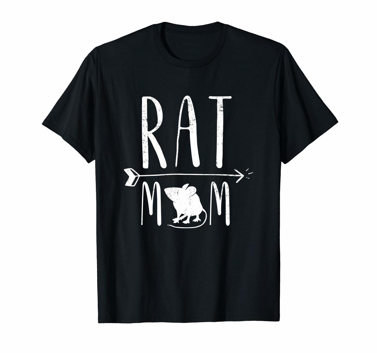 Rat Mom Funny Pet Rat Mouse or Rodent Gift T-Shirt - White Hoodies