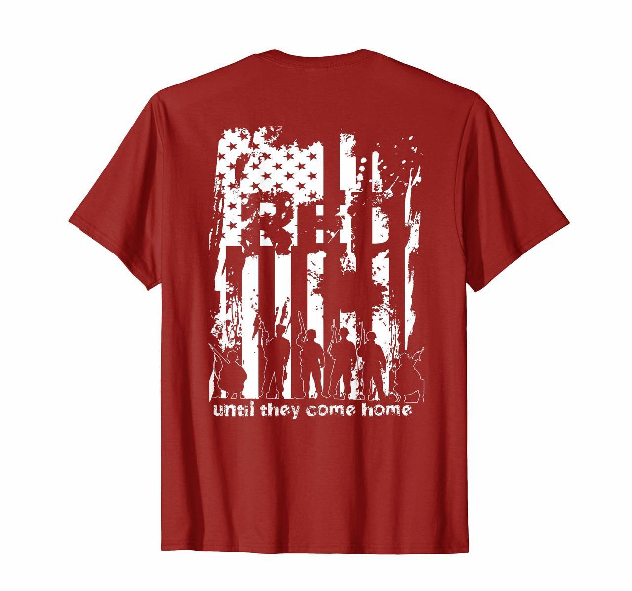 RED Friday TShirt Print On Back - RED Memorial 4th July Hoodies