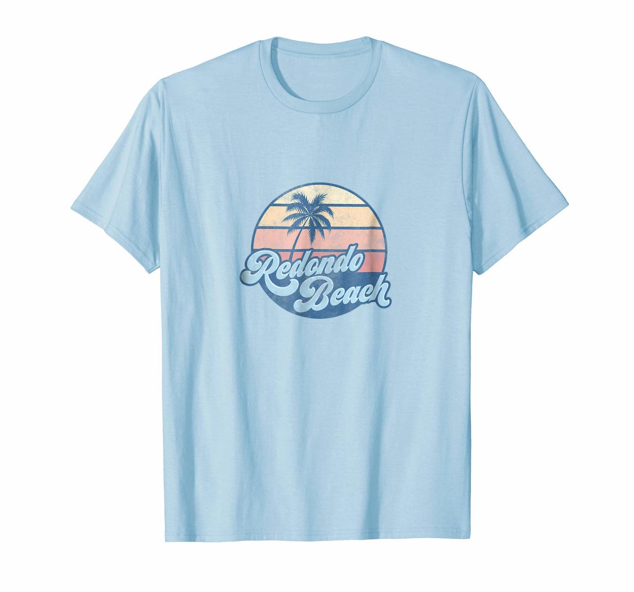 Redondo Beach California CA T Shirt Vintage 70s Surfer Tee Hoodies
