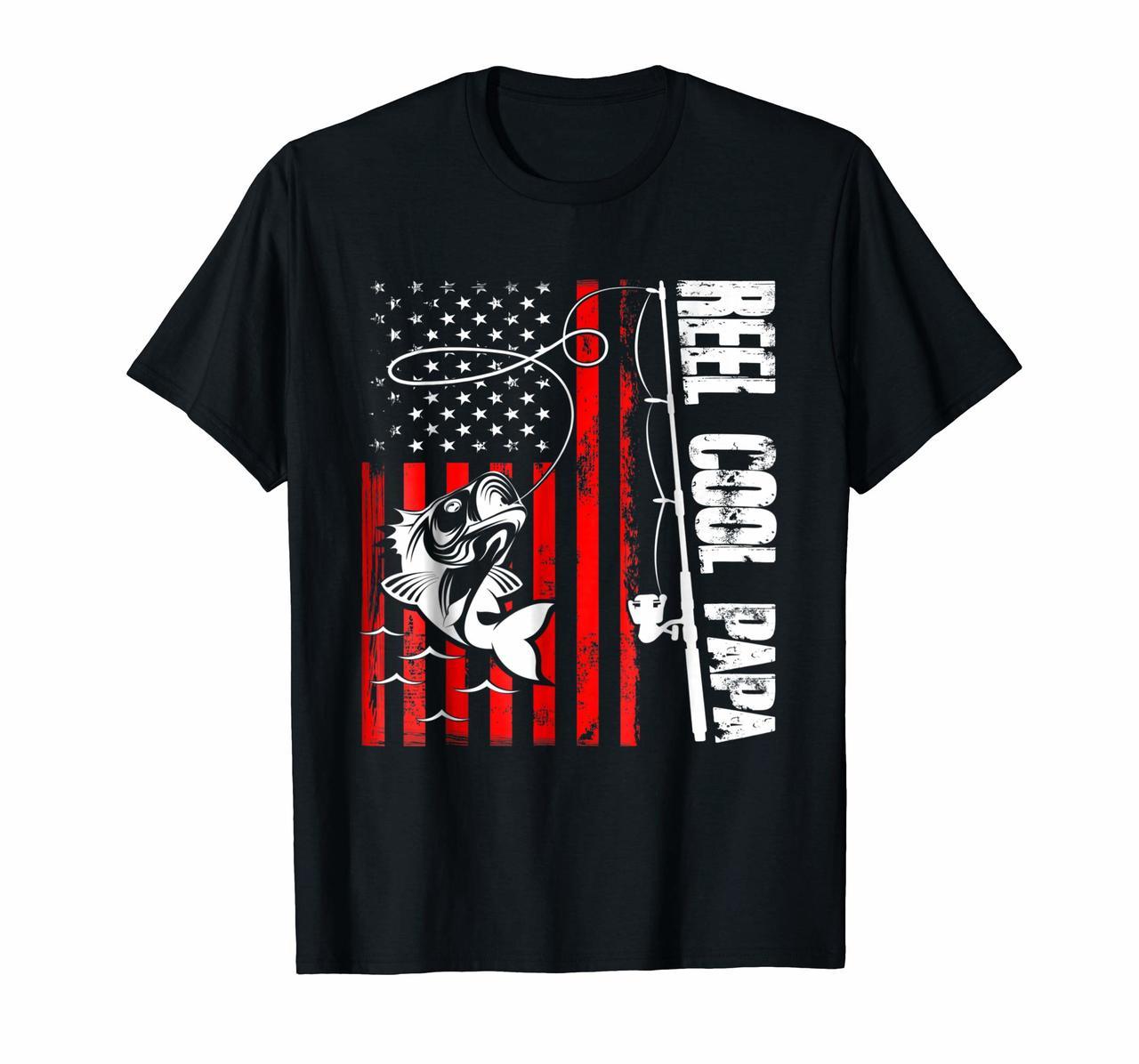 REEL COOL PAPA FUNNY TSHIRT FOR FISHING LOVER Hoodies
