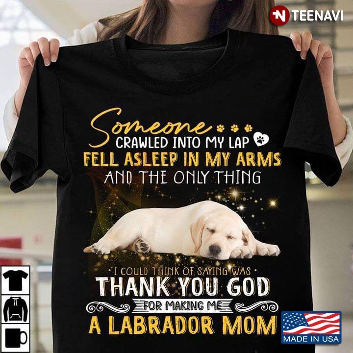 Someone Crawled Into My Lap Fell Asleep In My Arms And The Only Thing I Could Think Of SayingShirt