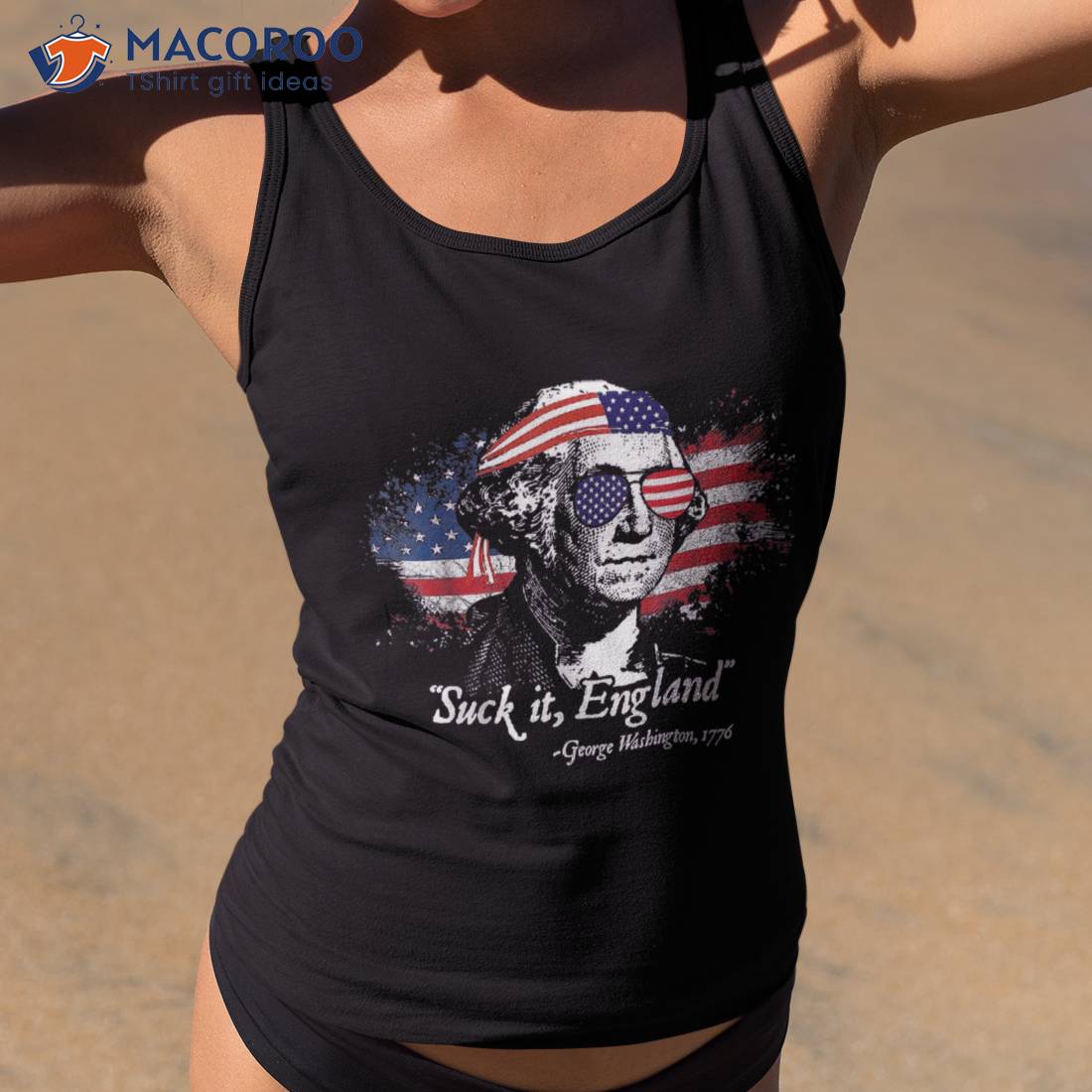 Suck-it England Funny 4th Of July George Washington 1776 Shirt